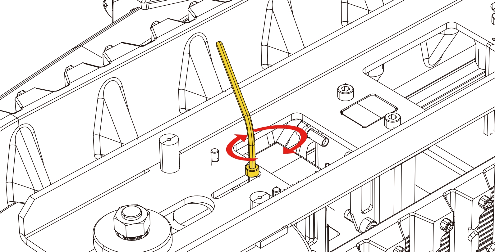 screw fasten allen key